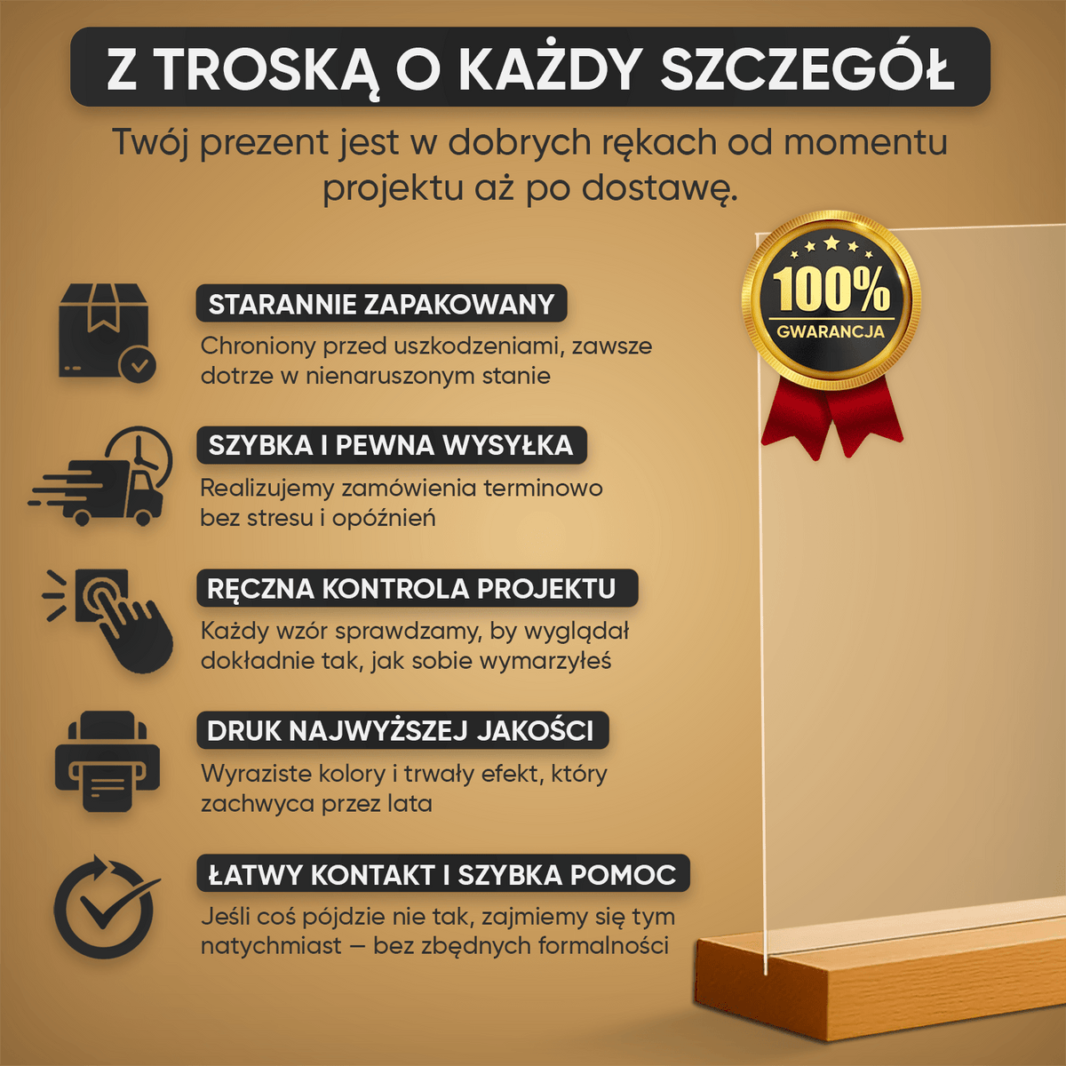 18 urodziny - Druk na szkle, spersonalizowany prezent - idamell.com