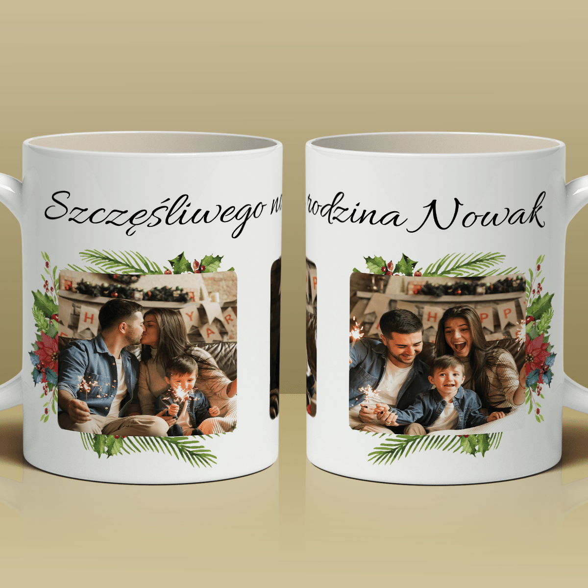 Bluza + breloczek + kubek RODZINA - zestaw prezentowy 3 w 1, spersonalizowany prezent dla rodziców - idamell.com