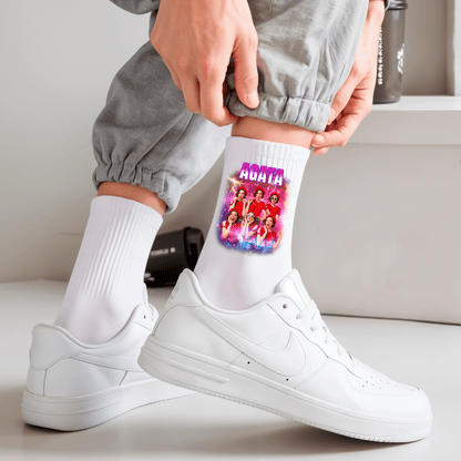Bluza + koszulka + skarpetki MOJA DZIEWCZYNA - zestaw prezentowy 3 w 1, spersonalizowany prezent dla niego - idamell.com