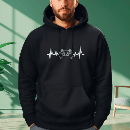 Bluza męska z nadrukiem GRACZ - prezent dla niego - idamell.com