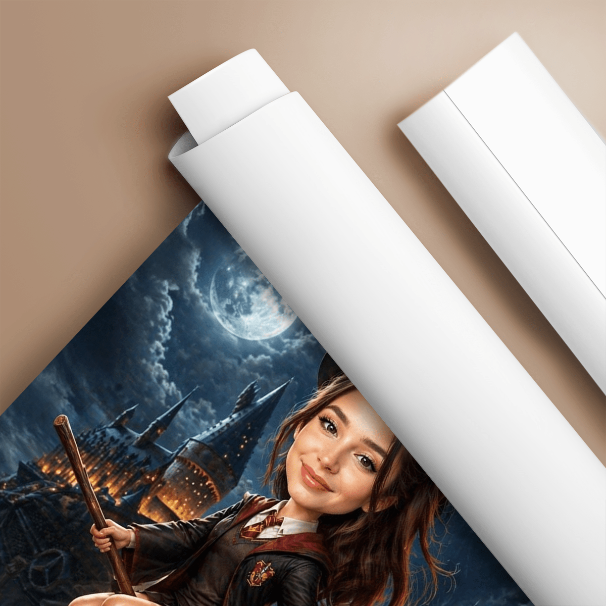 Czarodziejka - plakat, spersonalizowany prezent dla niej - idamell.com