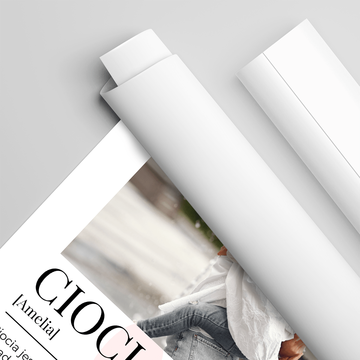 Definicja słowa CIOCIA - plakat, spersonalizowany prezent dla cioci - idamell.com