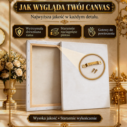 Kolaż ze zdjęć na płótnie Kolaż w kształcie napisu dom — prezent dla rodziców