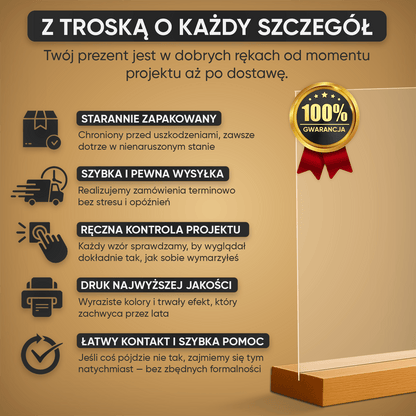 Drzewo życzeń na 60. urodziny taty - Druk na szkle, spersonalizowany prezent dla taty - idamell.com