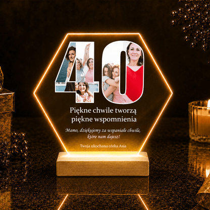 Dziękuję Ci mamusi! - Druk na szkle, spersonalizowany prezent dla mamy - idamell.com