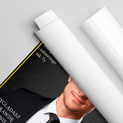 Forbes magazyn - plakat, spersonalizowany prezent dla szefa - idamell.com