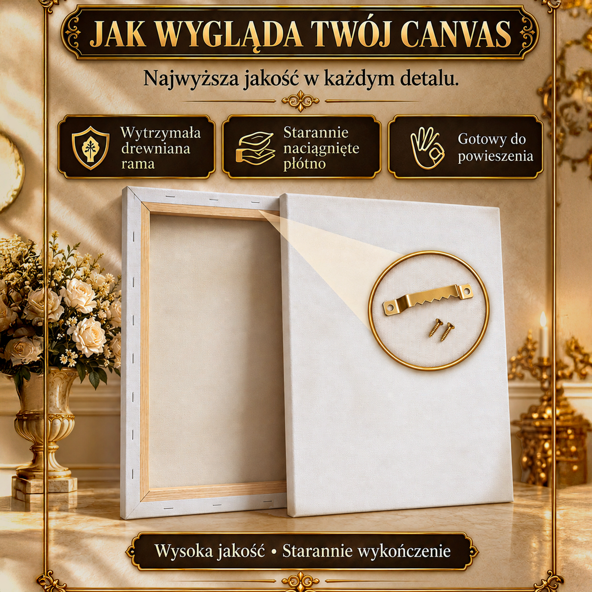 Kolaż ze zdjęć na płótnie Ja i ty — prezent dla pary