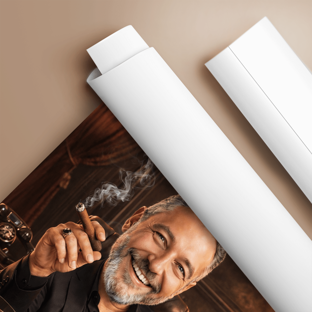 Jak gangster - plakat, spersonalizowany prezent dla niego - idamell.com