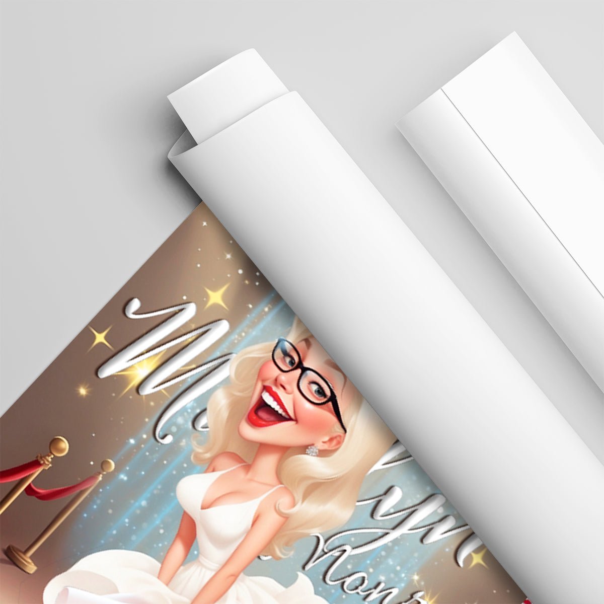 Jak Marlin Monroe - plakat, spersonalizowany prezent dla niej - idamell.com