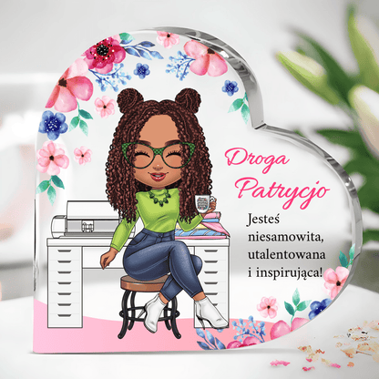 Jesteś niesamowita Clipart - Druk na szkle, spersonalizowany prezent dla niej - idamell.com