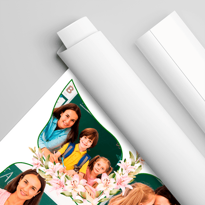 Jesteś wspaniałą nauczycielką - plakat, spersonalizowany prezent dla nauczyciela - idamell.com