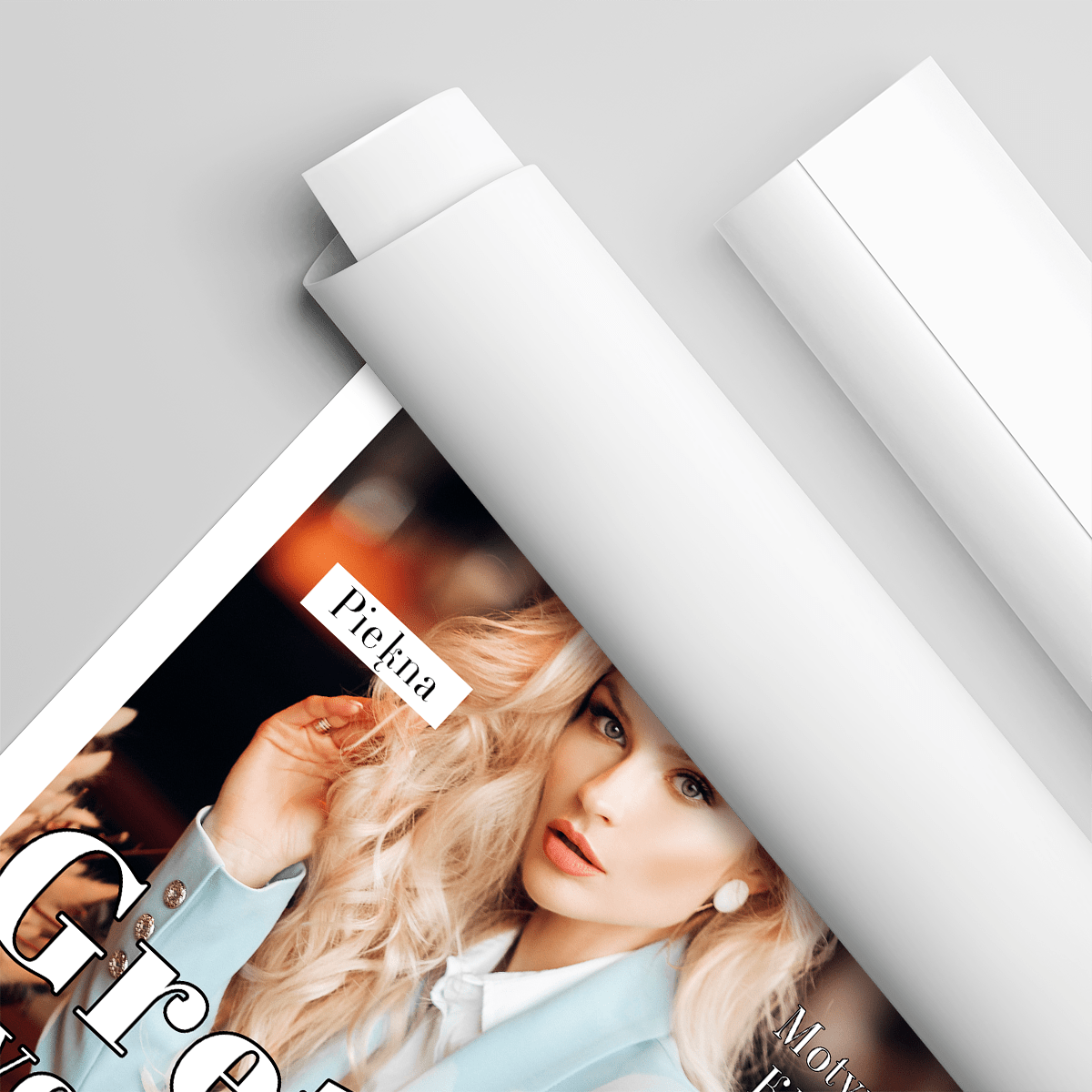 Kobieta sukcesu - plakat, spersonalizowany prezent dla niej - idamell.com