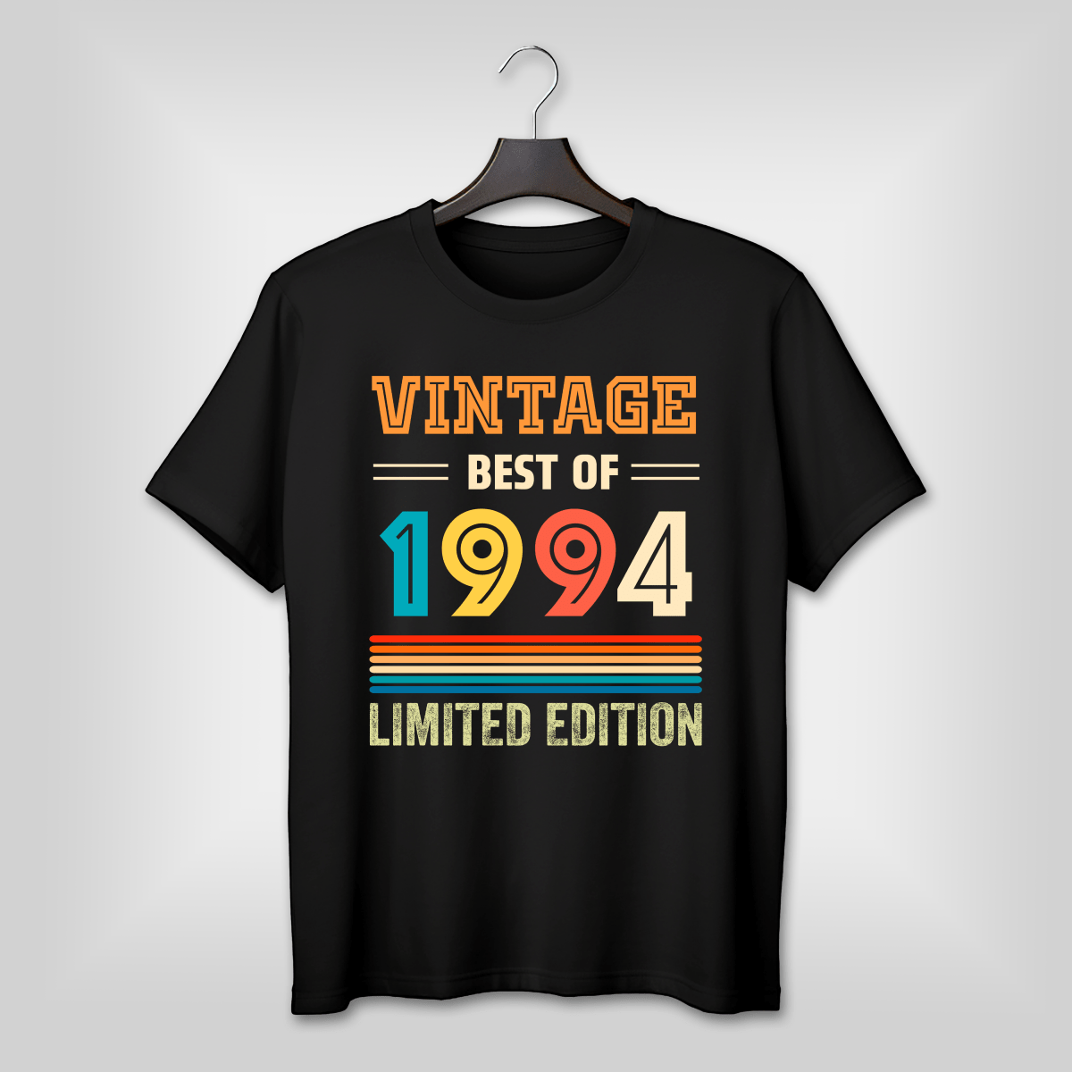 Koszulka męska z nadrukiem VINTAGE - spersonalizowany prezent dla niego - idamell.com