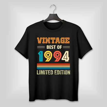 Koszulka męska z nadrukiem VINTAGE - spersonalizowany prezent dla niego - idamell.com