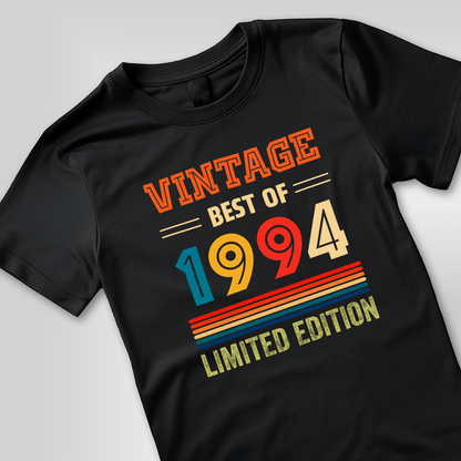 Koszulka męska z nadrukiem VINTAGE - spersonalizowany prezent dla niego - idamell.com