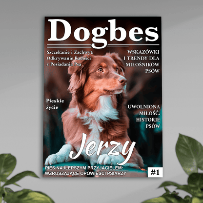 Magazyn Dogbes - plakat, spersonalizowany prezent dla właściciela psa - idamell.com