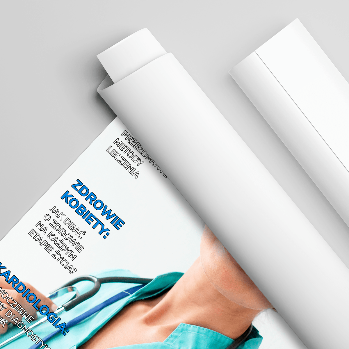Magazyn lekarz - plakat, spersonalizowany prezent dla lekarza - idamell.com