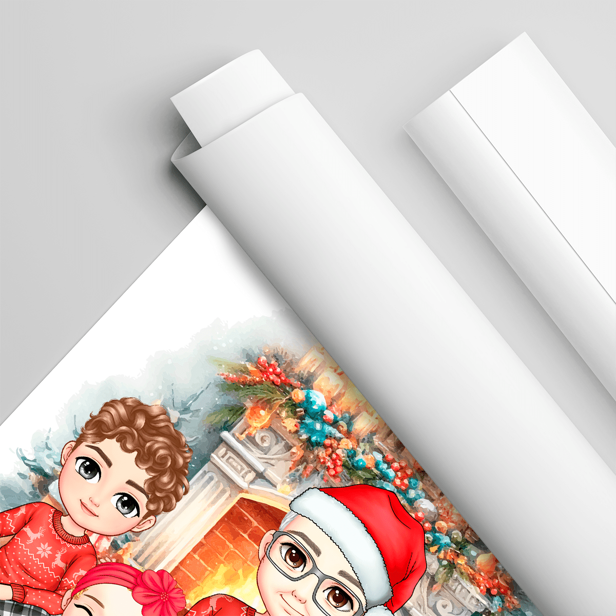 Magiczne Święta dziadka - plakat, spersonalizowany prezent dla dziadka - idamell.com