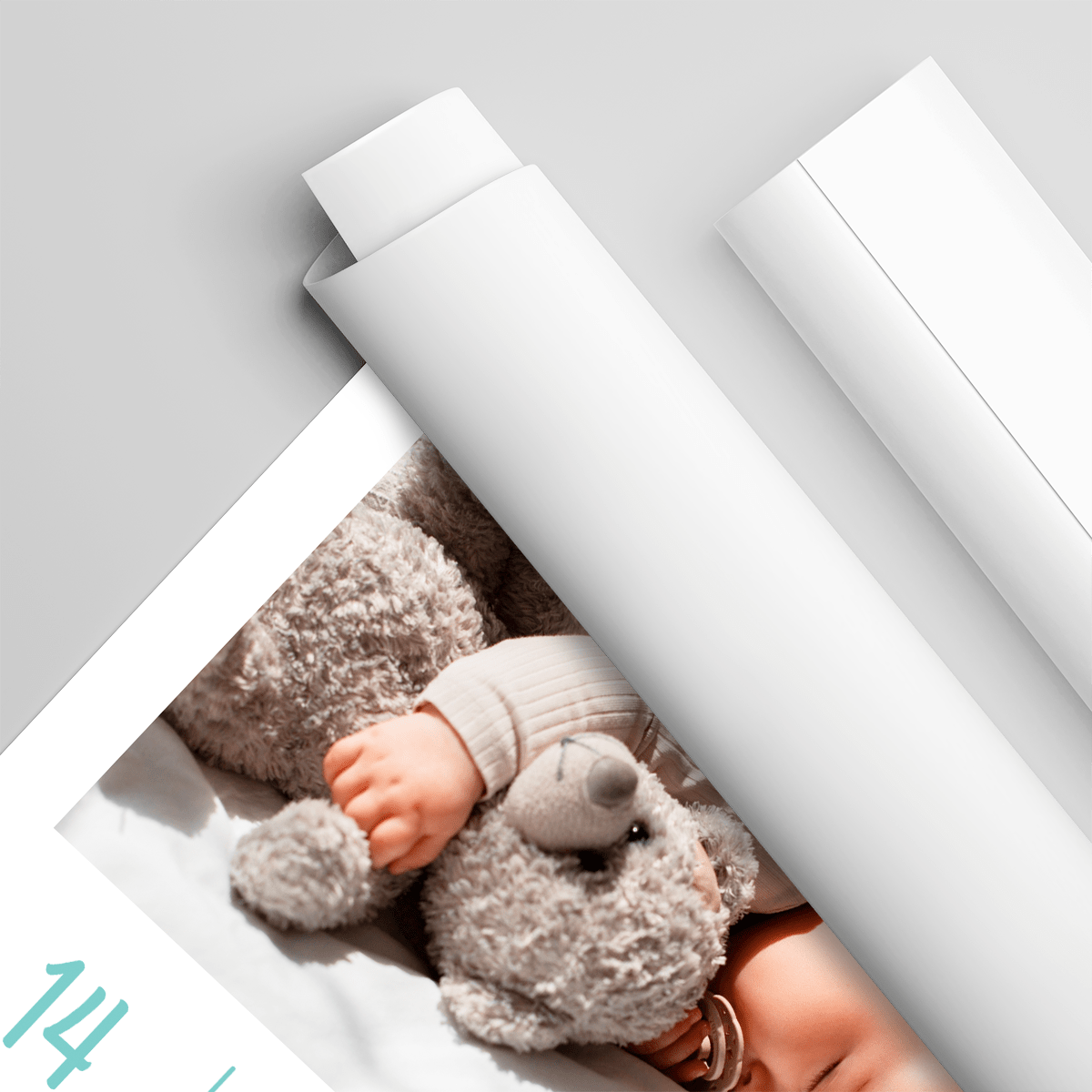 Małe słoneczko - plakat, spersonalizowany prezent dla dziecka - idamell.com