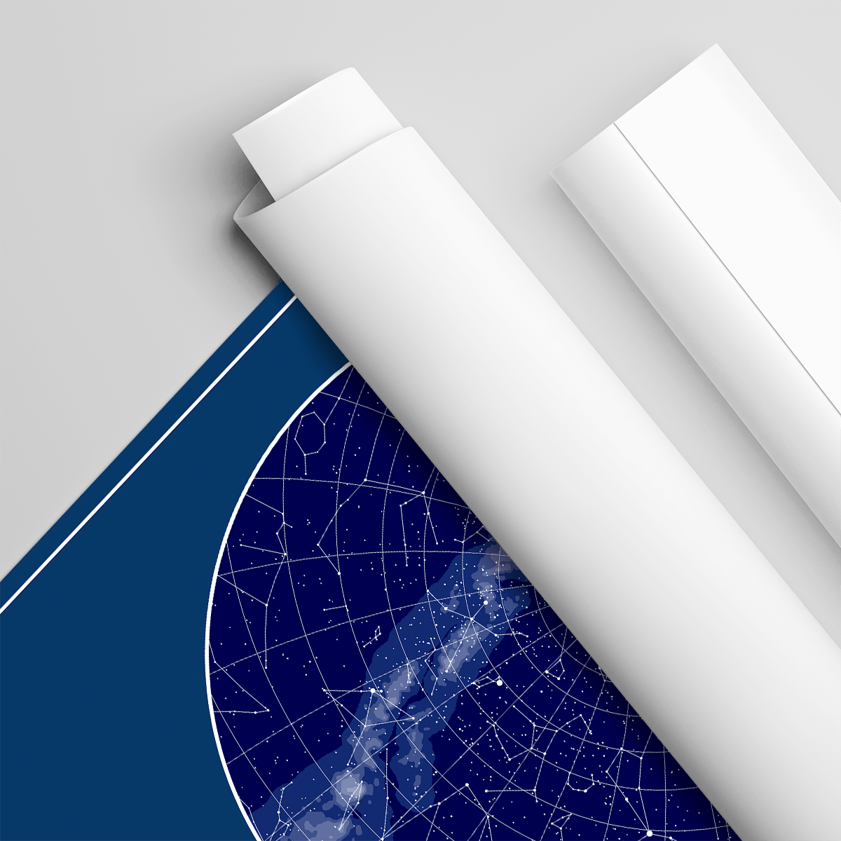 Mapa gwiazd przyjaciółek - plakat, spersonalizowany prezent dla przyjaciółki - idamell.com
