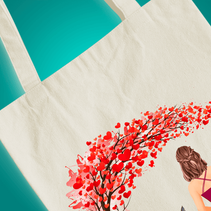 Materiałowa torba shopper z własnym nadrukiem MOJE KOTY - spersonalizowany prezent dla właściciela kota - idamell.com
