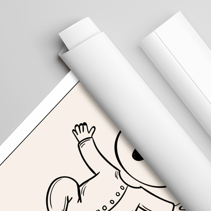 Metryczka - plakat, spersonalizowany prezent dla dziecka - idamell.com