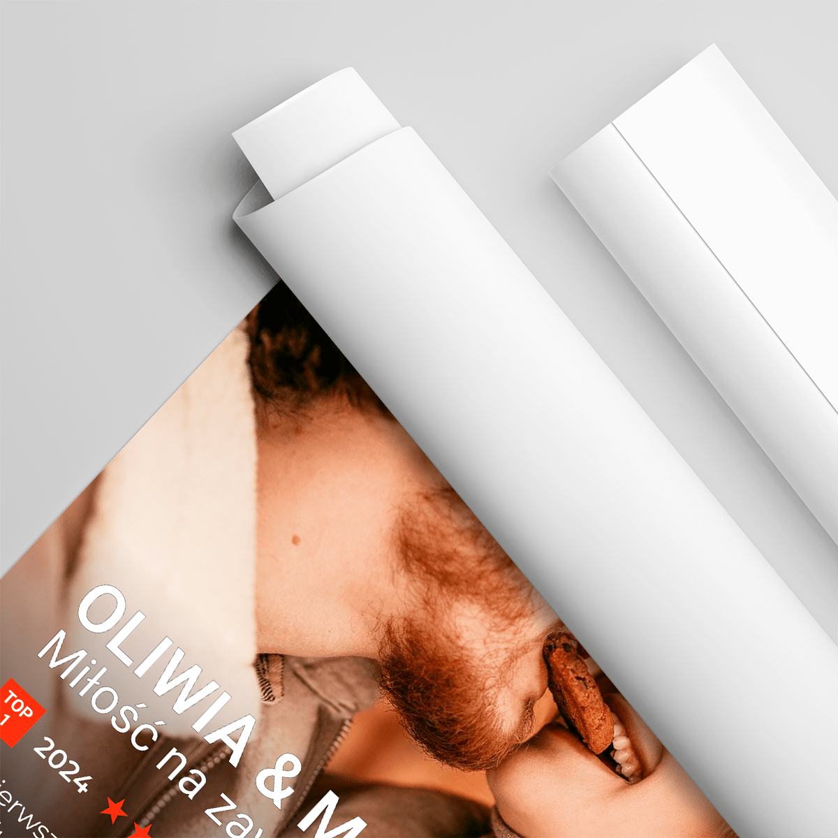 Miłość na zawsze - plakat, spersonalizowany prezent dla pary - idamell.com