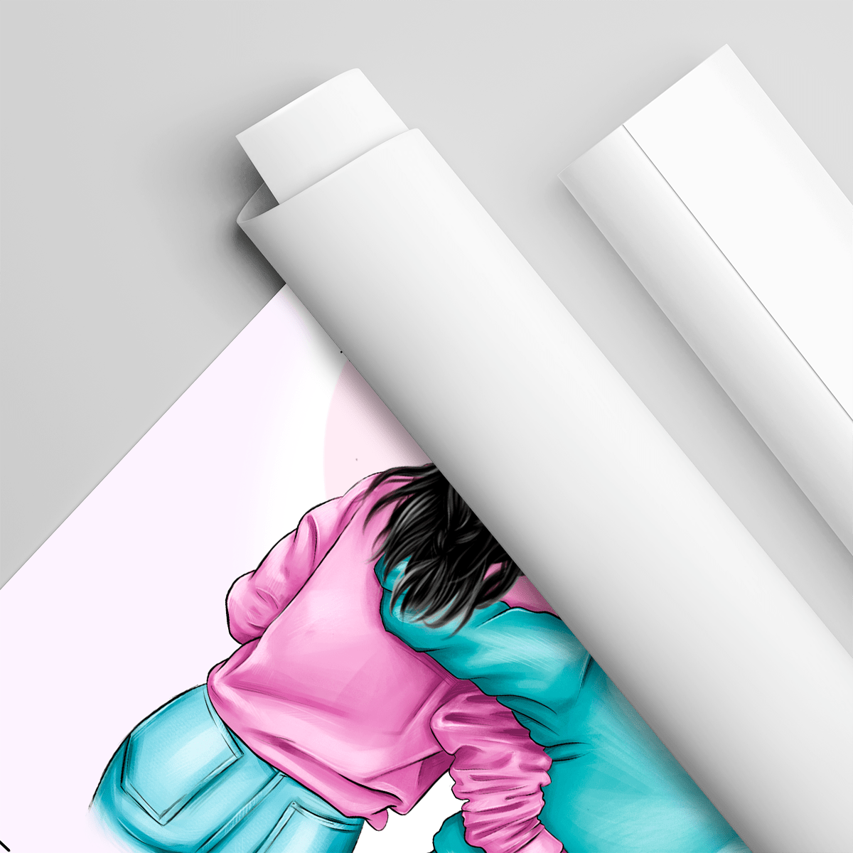 Moja ukochana siostra - plakat, spersonalizowany prezent dla siostry - idamell.com