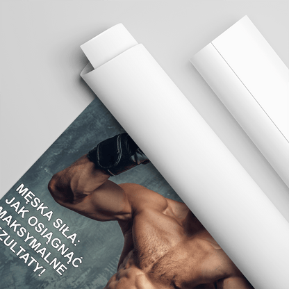 Mr.Fitness - plakat, spersonalizowany prezent dla sportowca - idamell.com