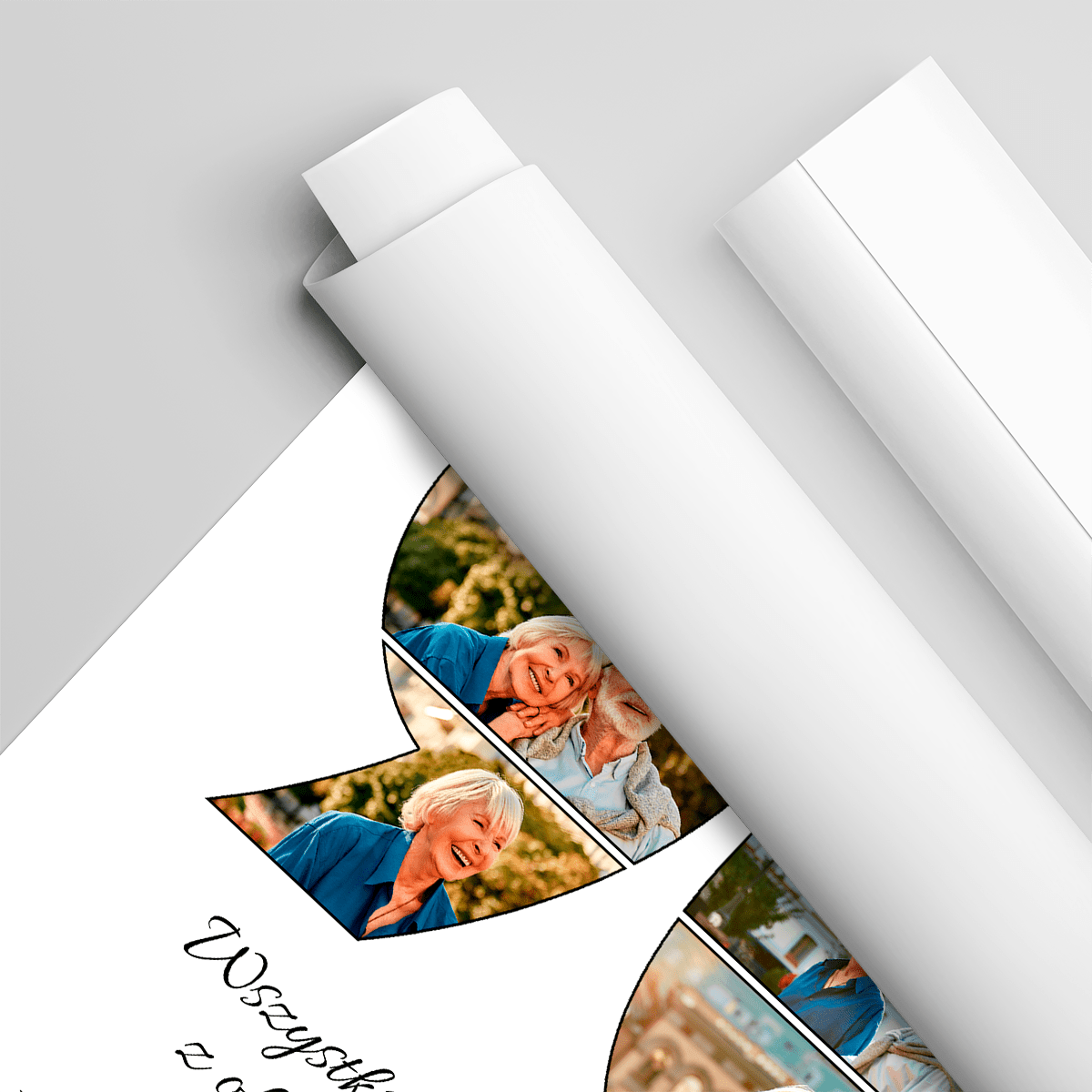 Na 90 urodziny - plakat, spersonalizowany prezent dla żony - idamell.com