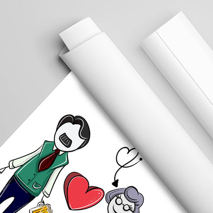Najlepsi na świecie - plakat, spersonalizowany prezent dla rodziców - idamell.com