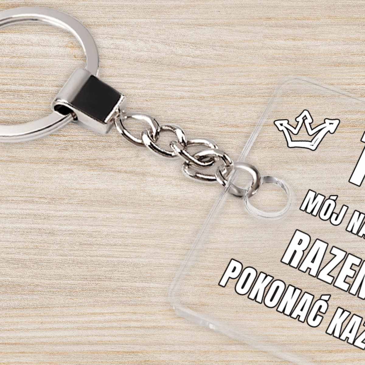 Najlepszy przyjaciel - brelok do kluczy, spersonalizowany prezent dla przyjaciela - idamell.com