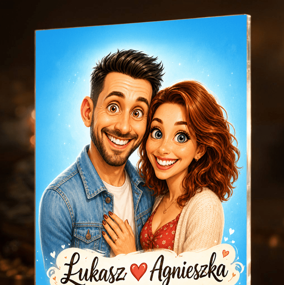 Nasza wspólna historia – Wydruk na szkle akrylowym - idamell.com