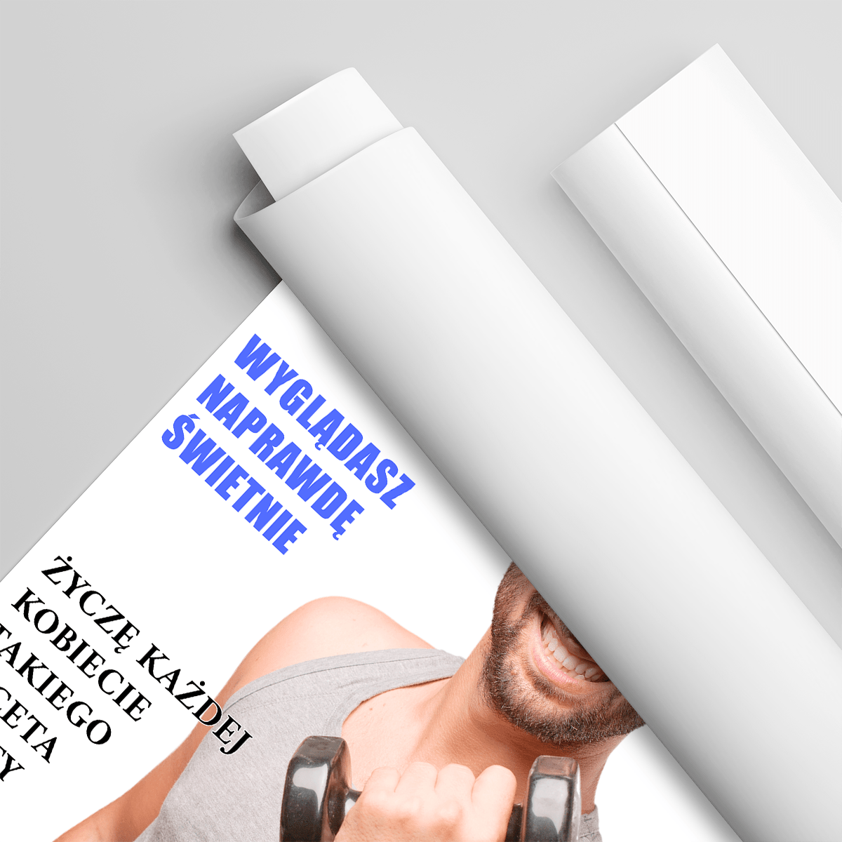 Okładka magazynu - plakat, spersonalizowany prezent dla mężczyzny - idamell.com
