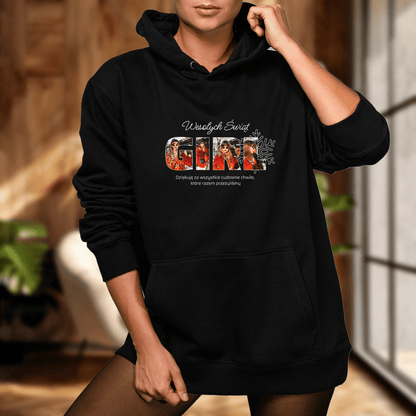 Personalizowana bluza damska z własnym nadrukiem GIRL - prezent dla dziewczyny - idamell.com