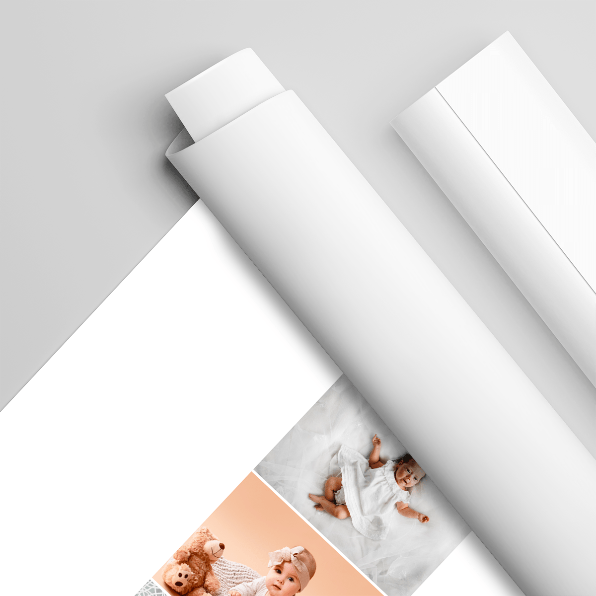 Pierwsze urodziny kolaż - plakat, spersonalizowany prezent dla dziecka - idamell.com