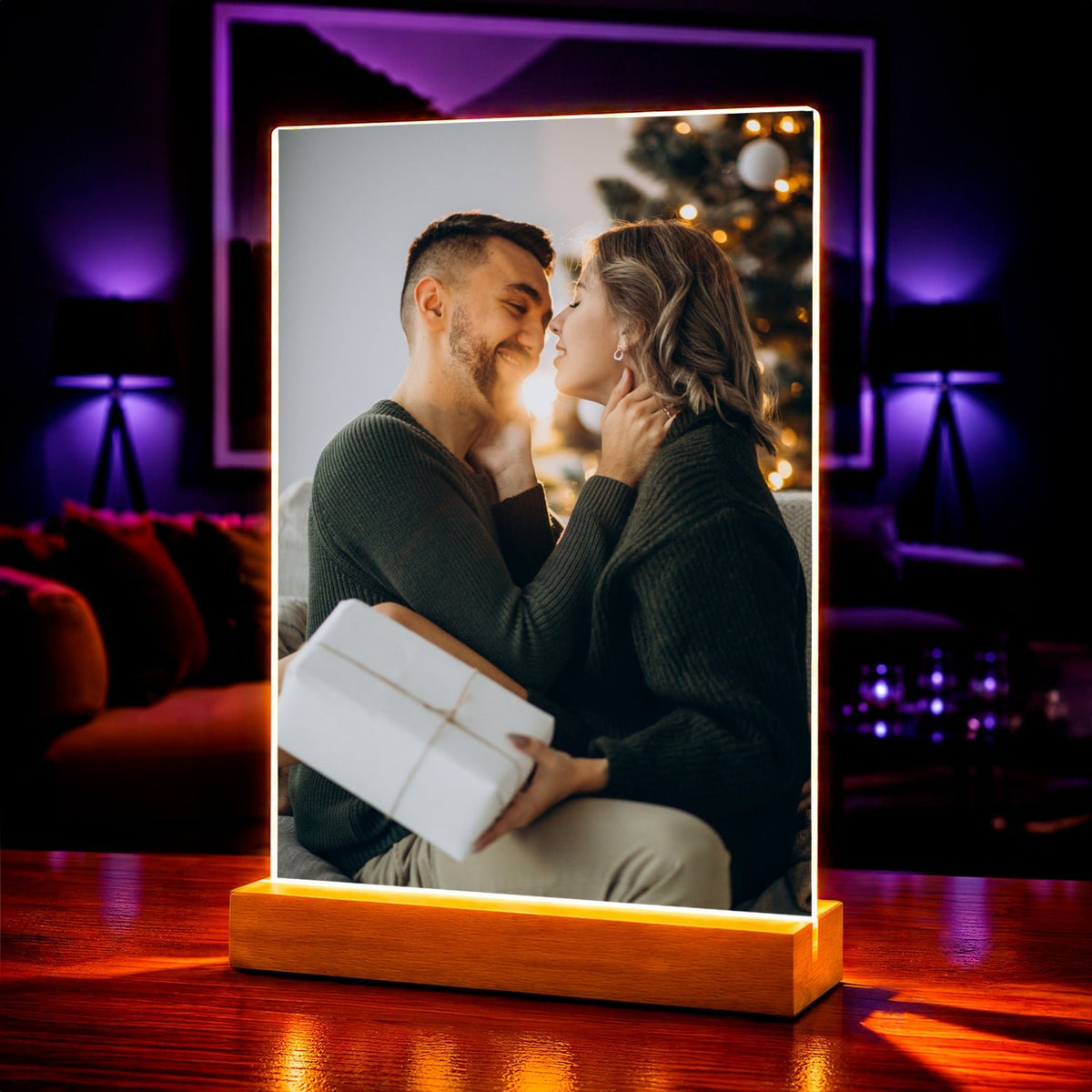Portret ze zdjęcia święta we dwoje prezent dla męża - idamell.com