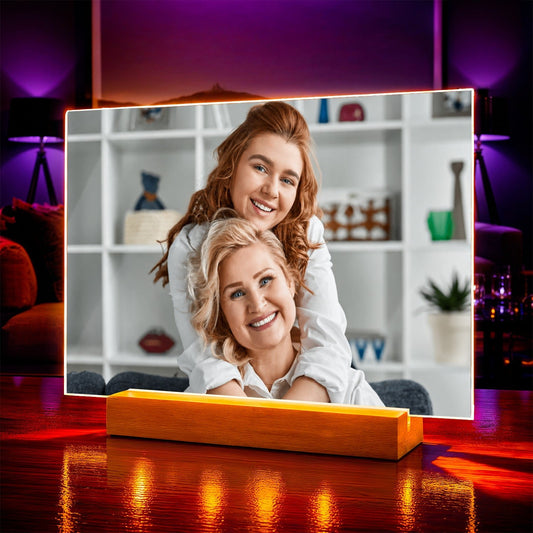 Portret ze zdjęcia z mamą prezent dla mamy - idamell.com