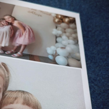 Kolaż ze zdjęć na płótnie Kolaż dla babci i dziadka — prezent dla dziadków