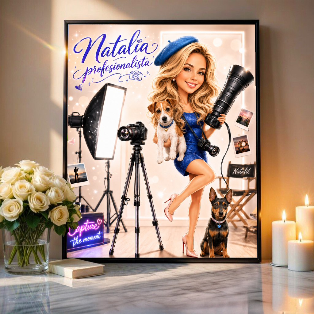 Profesjonalistka - plakat, spersonalizowany prezent dla szefowej - idamell.com
