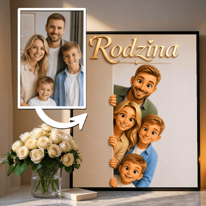 Radosne Odkrycie – Personalizowany plakat dla pary - idamell.com