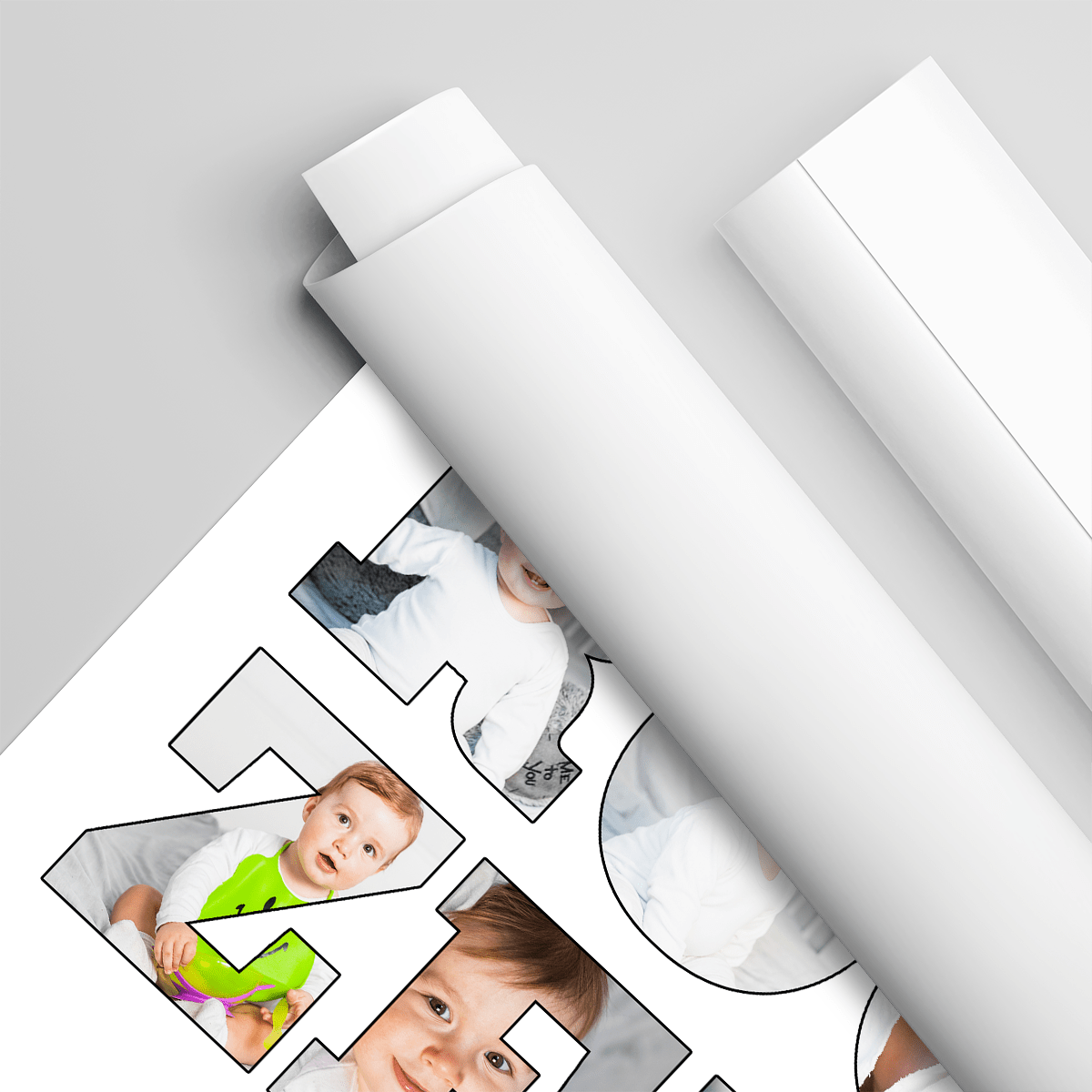 Roczek dziecka - plakat, spersonalizowany prezent dla dziecka - idamell.com