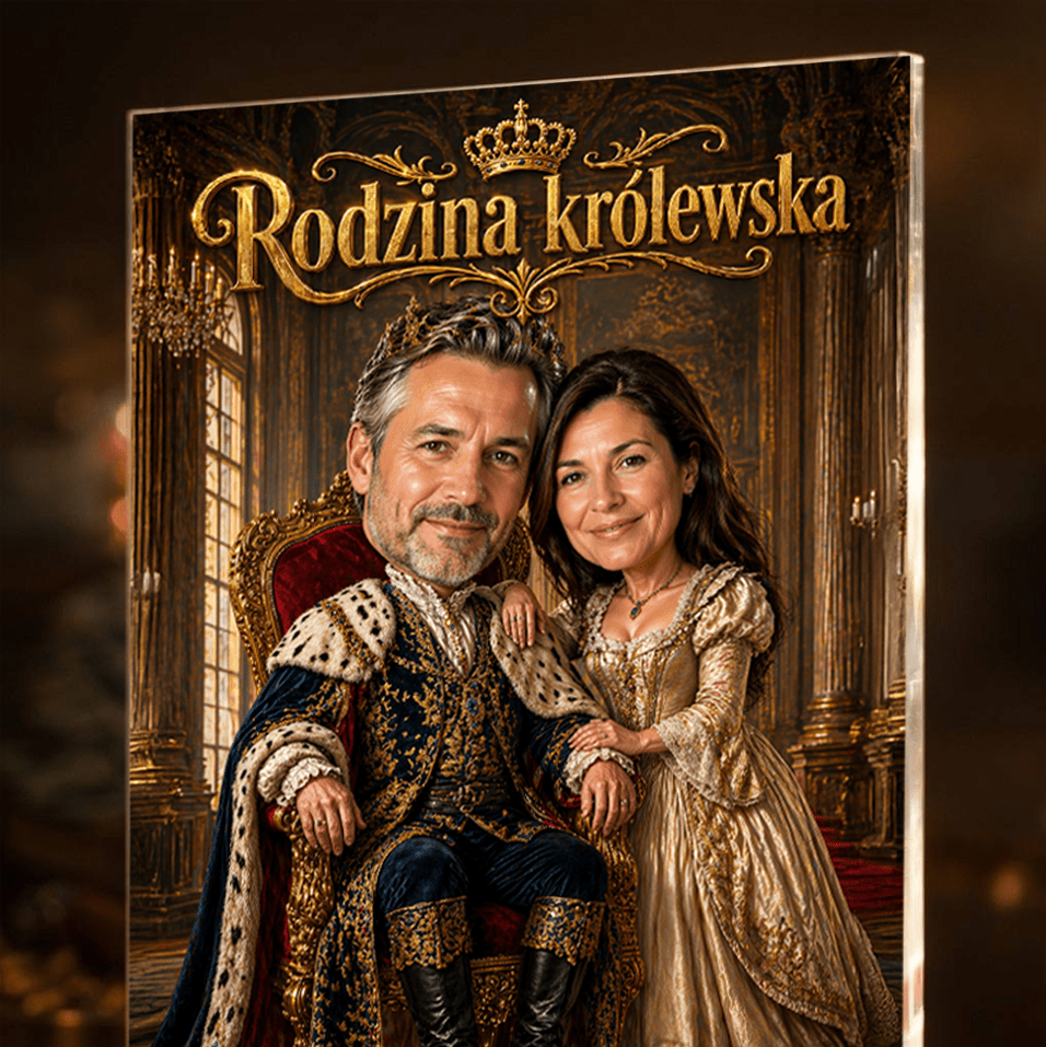 Rodzina Królewska – Wydruk na szkle akrylowym - idamell.com