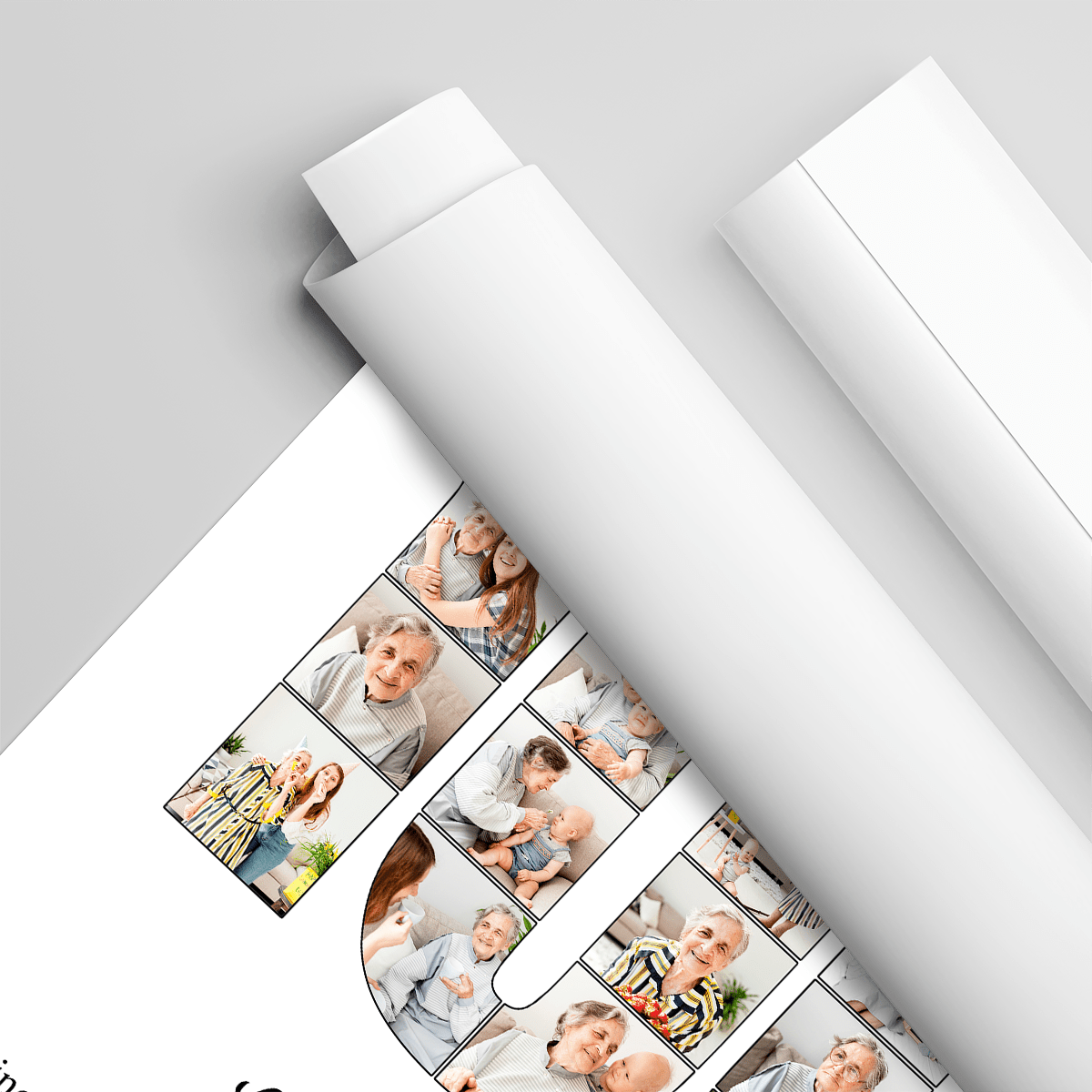 Setne urodziny - plakat, spersonalizowany prezent dla babci - idamell.com