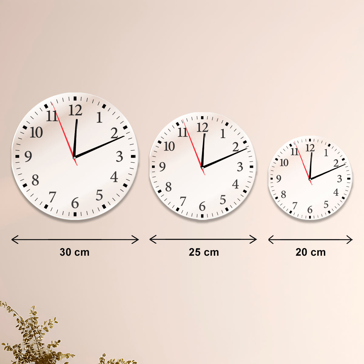 Świąteczne zdjęcie z tatą - zegar ze zdjęciem, spersonalizowany prezent dla taty - idamell.com