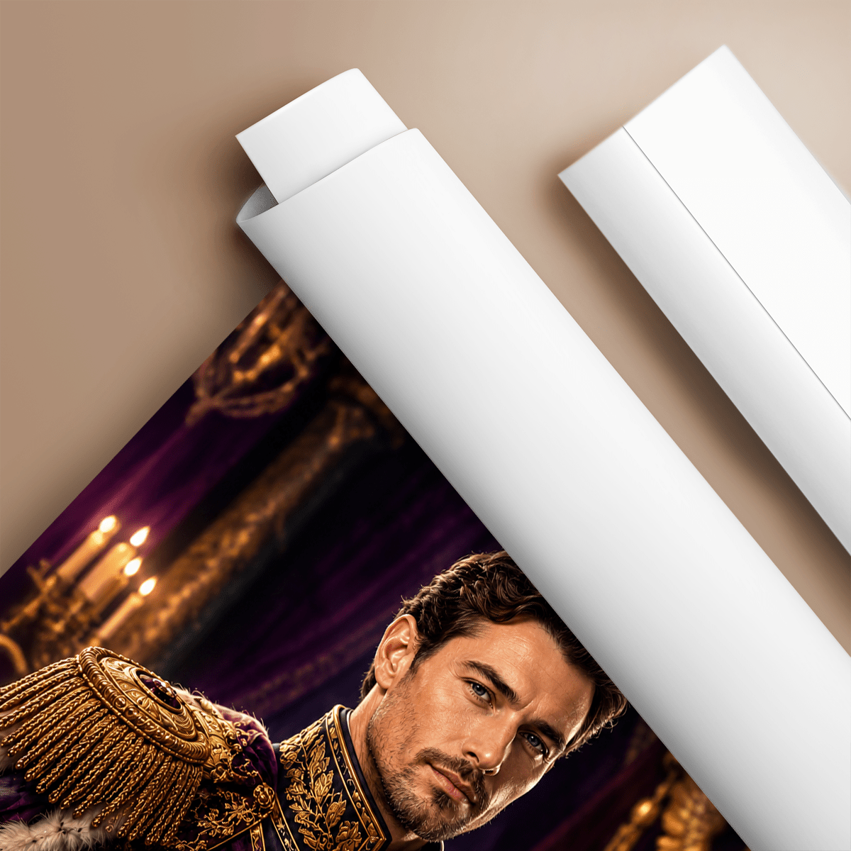 Szlachetny Dowódca – Personalizowany plakat dla mężczyzny - idamell.com