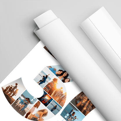 Twoje 30 urodziny - plakat, spersonalizowany prezent dla niej - idamell.com