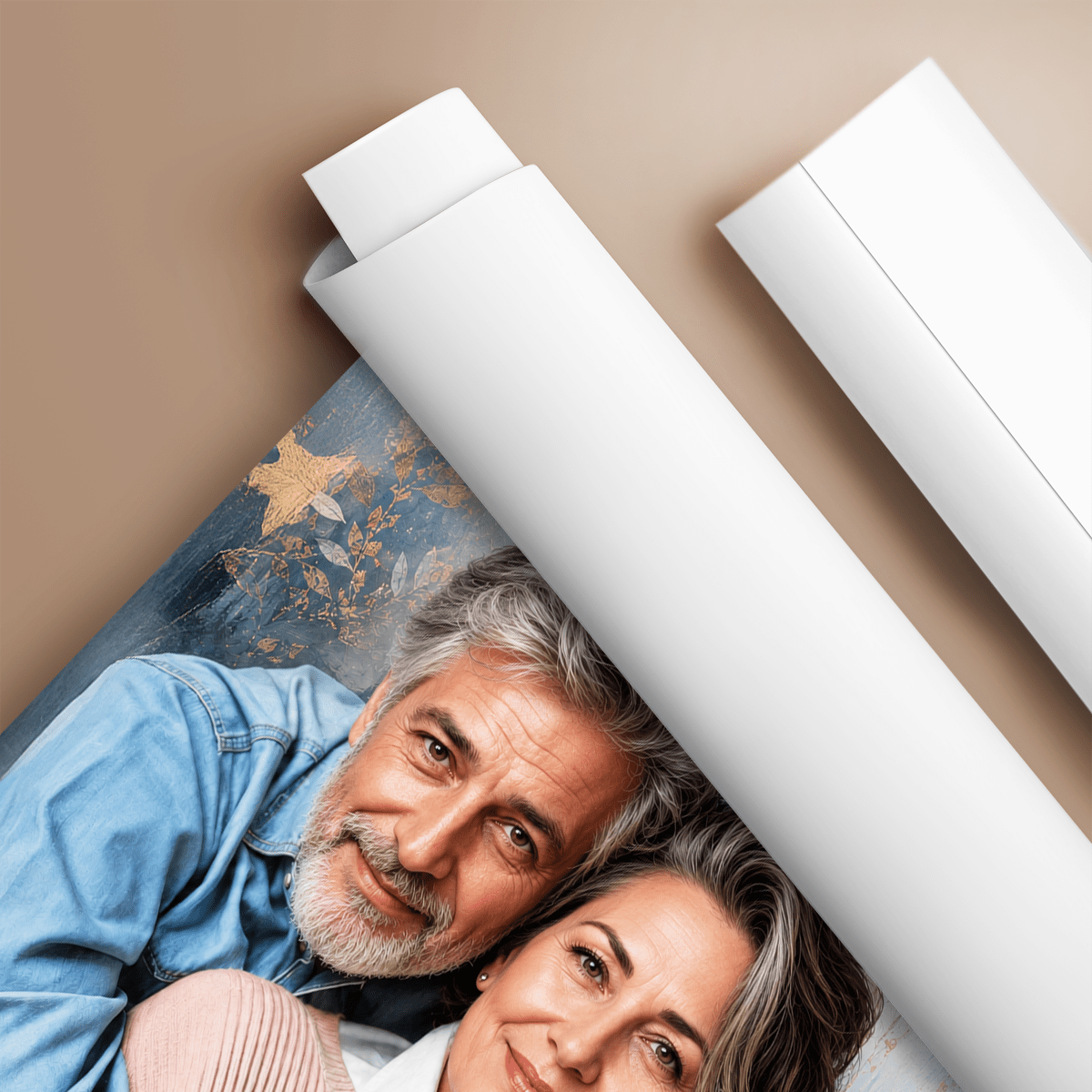 Ukochani dziadkowie - plakat, spersonalizowany prezent dla dziadków - idamell.com