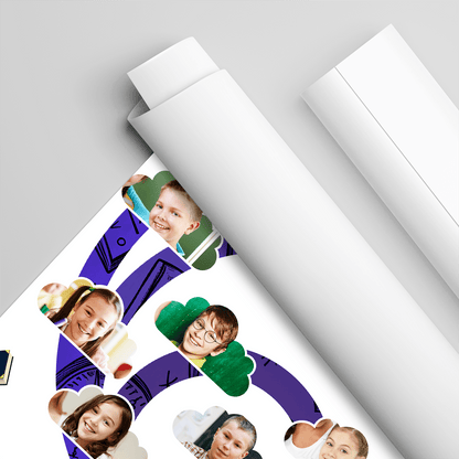 Ulubiona klasa - plakat, spersonalizowany prezent dla nauczyciela - idamell.com