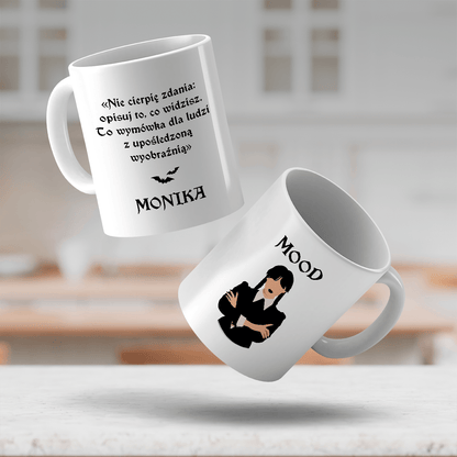 Ulubiona postać z serialu + cytat - 1x Kubek z nadrukiem, spersonalizowany prezent dla nastolatka - idamell.com